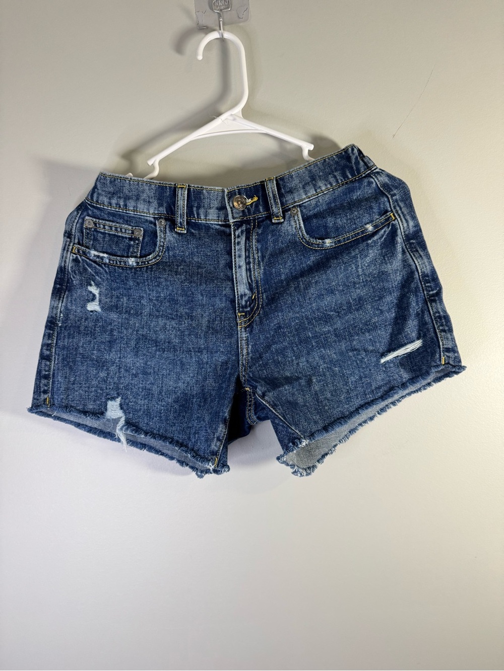 Aerie Distressed Denim Women's Shorts size small NWT
